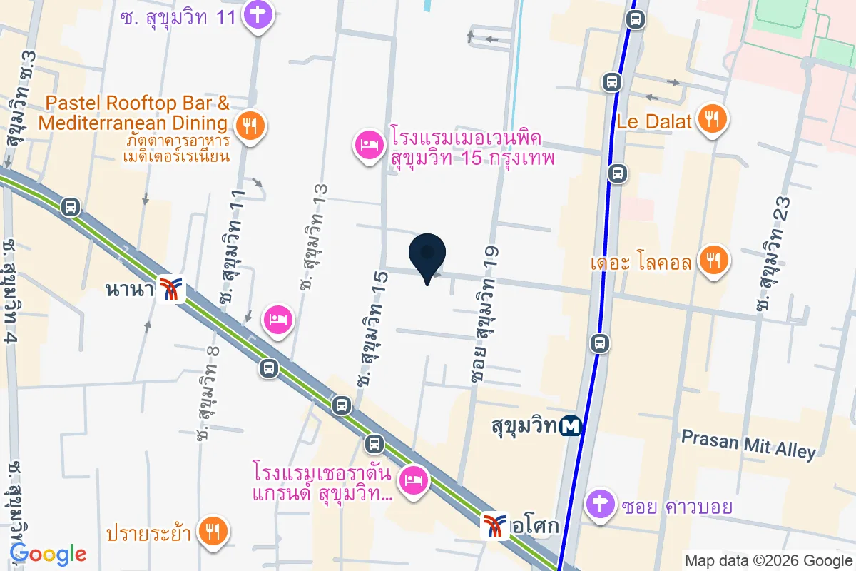 แผนที่ตำแหน่งThe Klasse Residence