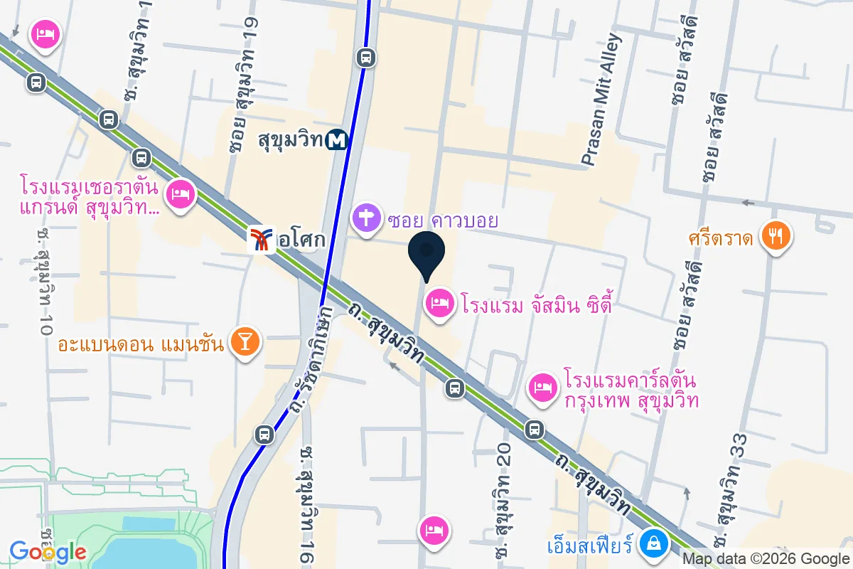 แผนที่ตำแหน่งไอ้หยาอร่อย