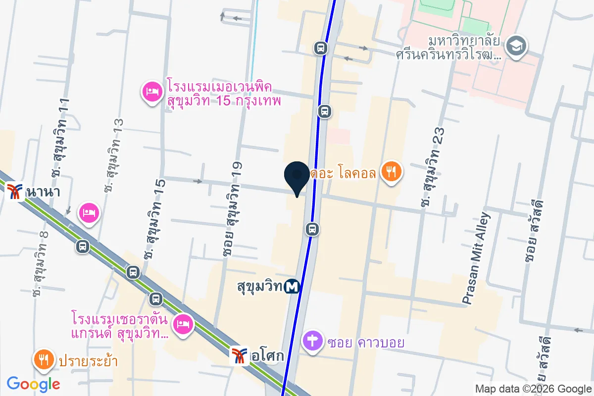 แผนที่ตำแหน่งแมดโมอา อโศก Mad moa asok