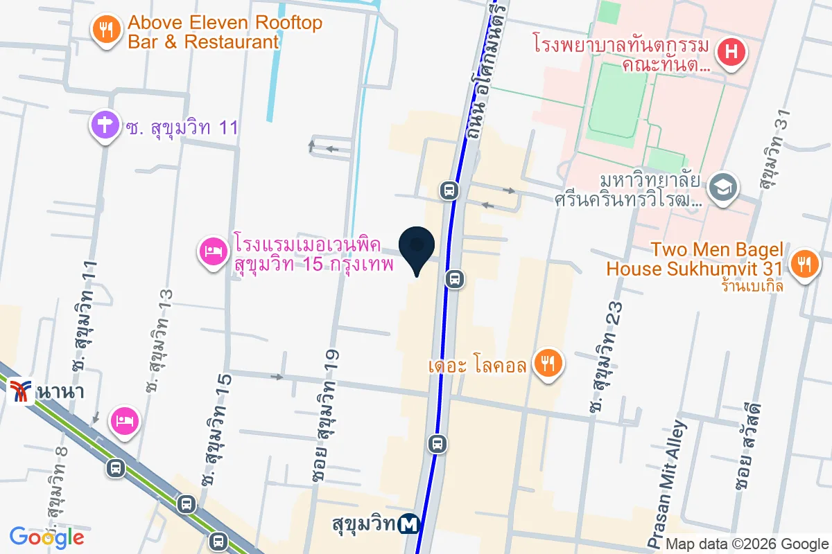 แผนที่ตำแหน่งโรซาโน อิตาเลียน คูซีน