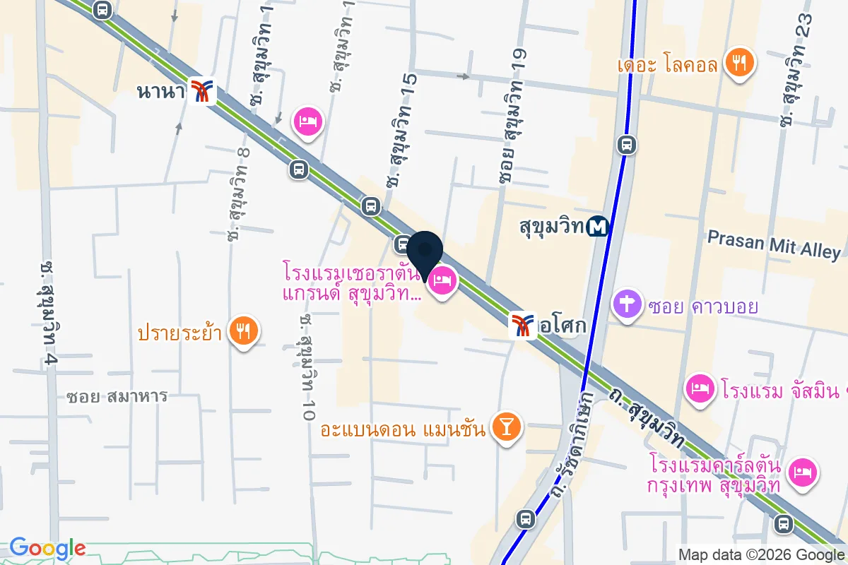 แผนที่ตำแหน่งDOYAJI Korean BBQ Buffet Asok โดยาจี อโศก 도야지 아속