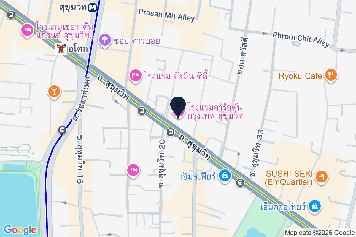 แผนที่ตำแหน่งCooling Tower, Rooftop Bar