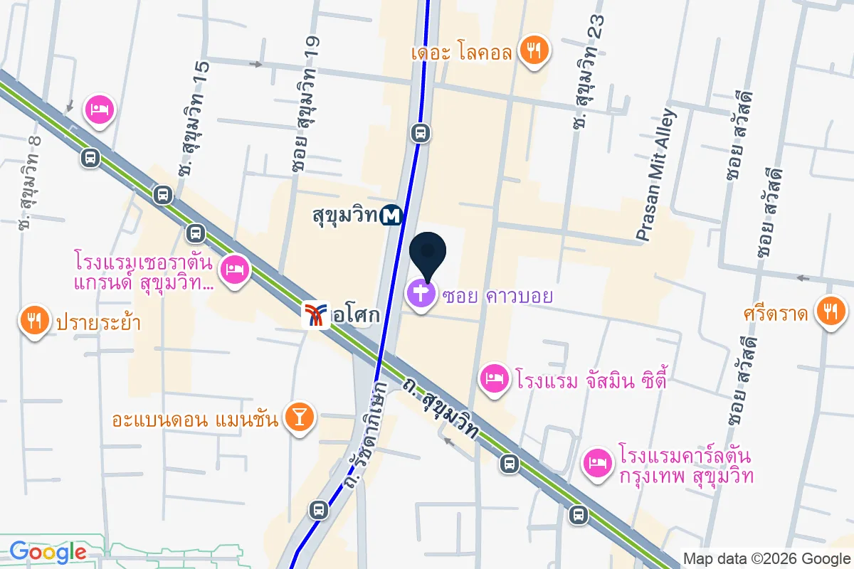 แผนที่ตำแหน่งอาคาร ลาสโคลินาส