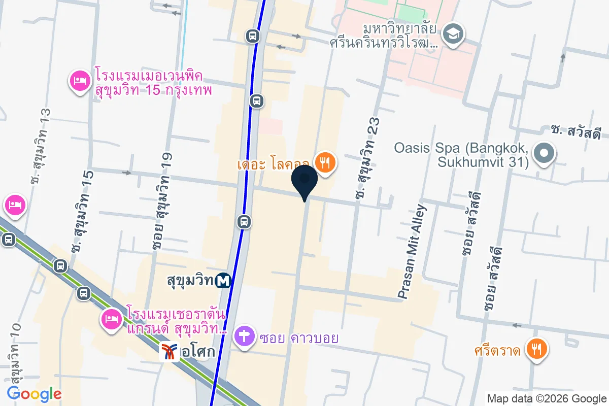 แผนที่ตำแหน่งUMA UMA 博多うま馬-Asoke
